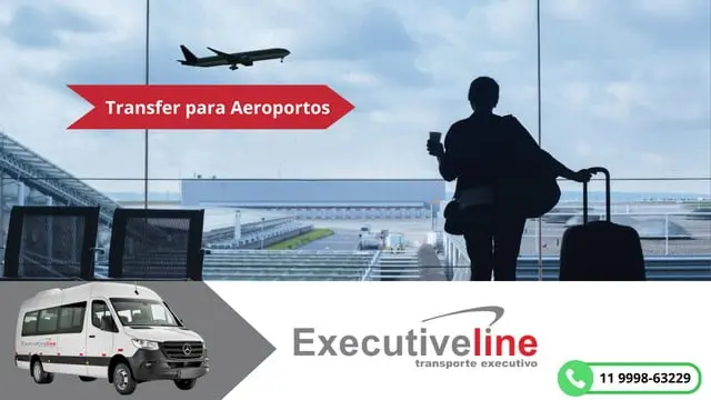 Transfer para aeroportos Guarulhos, Congonhas e Viracopos